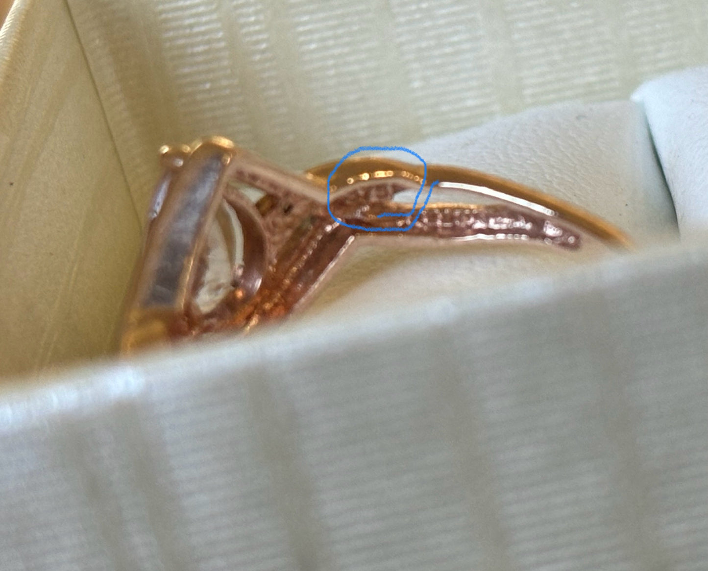 9ct Rose Gold Pear Shaped Natural Light Pink Morganite & Diamonds Ring
